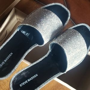 Steve Madden rhinestone sandals